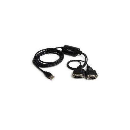 Cables ordenador movilidad startech cable 1 8m usb 2 puertos serie