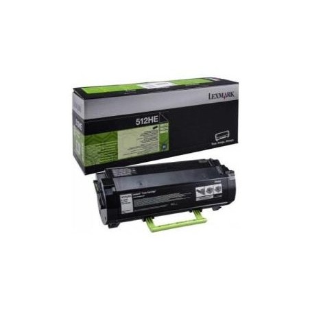 Consumibles lexmark 512he cartucho corporativo ac 5000p