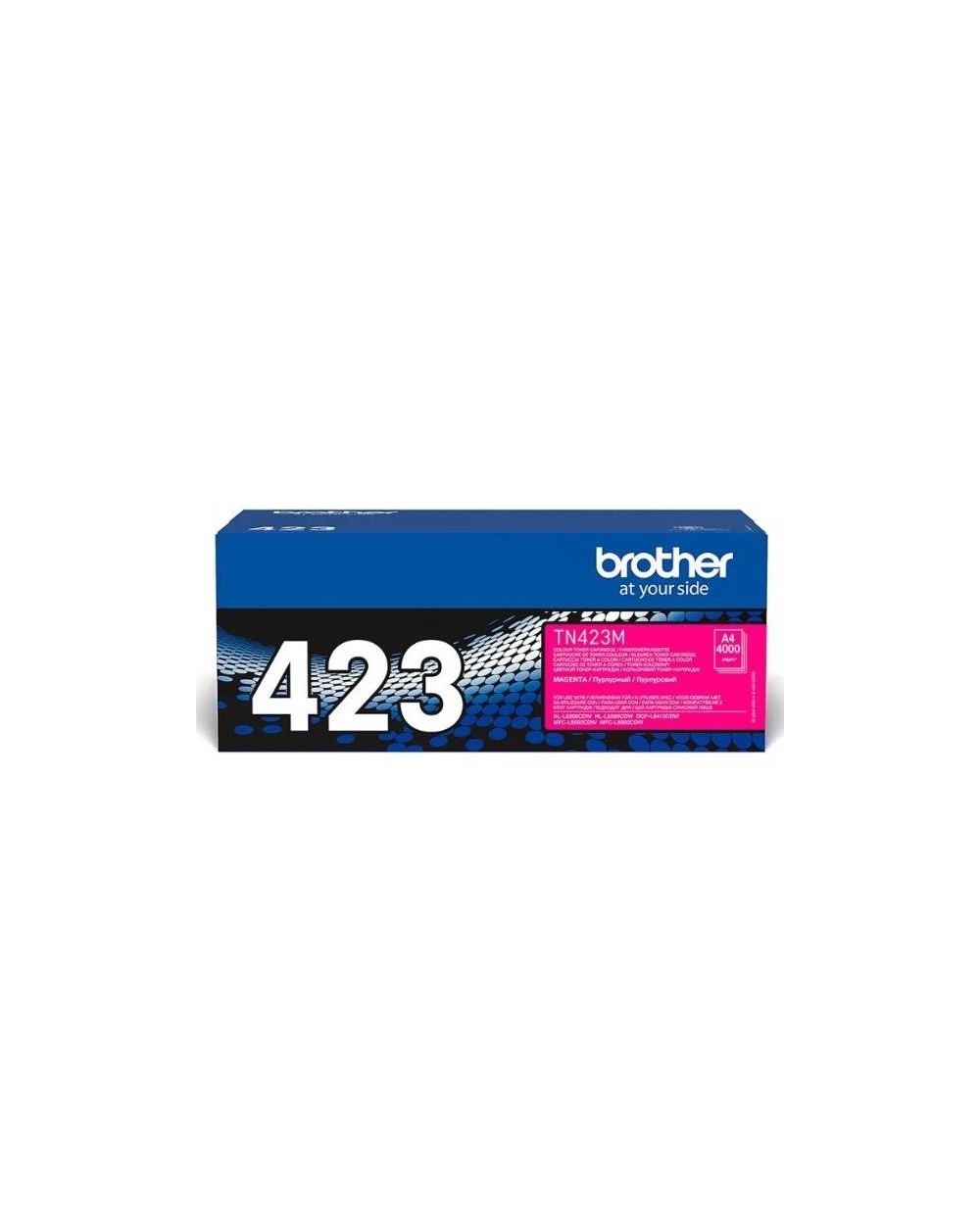 Consumibles brother toner magenta tn423m