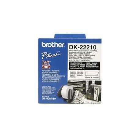 Consumibles brother cinta papel continuo blanco 29x3048