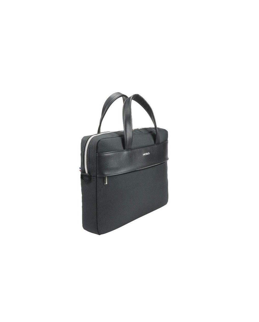 Bolsa portatil mobilis pure briefcase 11 14 silver zip