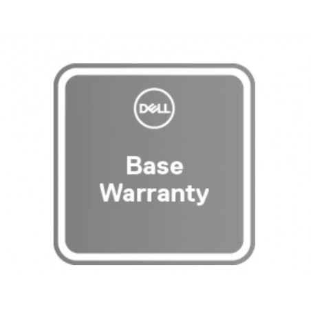Extension de garantia de portatiles dell 1y coll rtn to 3y basic onsite
