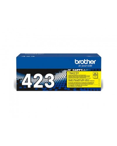 Consumibles brother toner amarillo tn423y