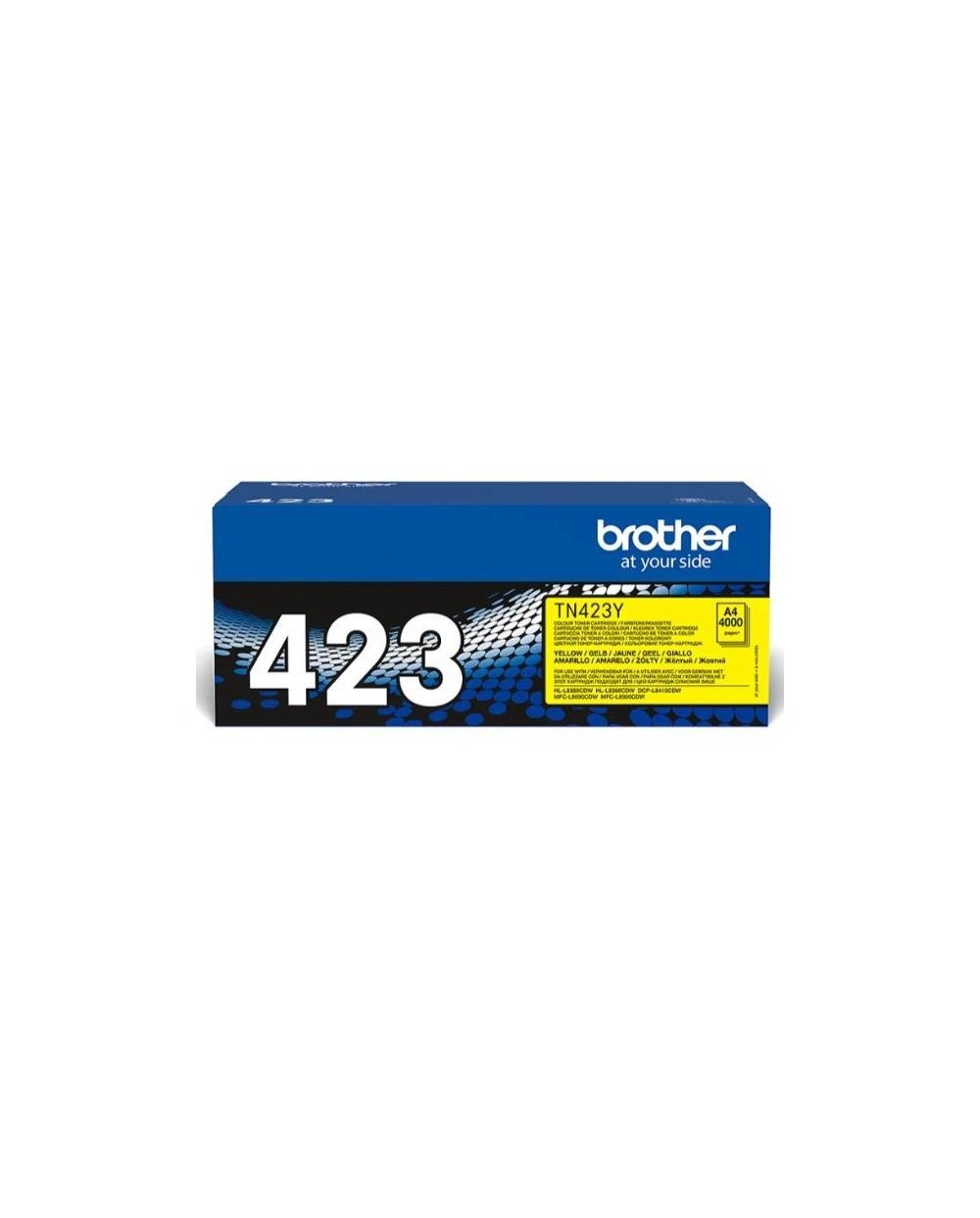 Consumibles brother toner amarillo tn423y