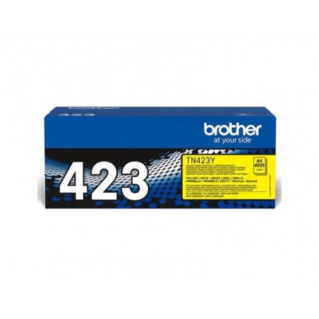 Consumibles brother toner amarillo tn423y