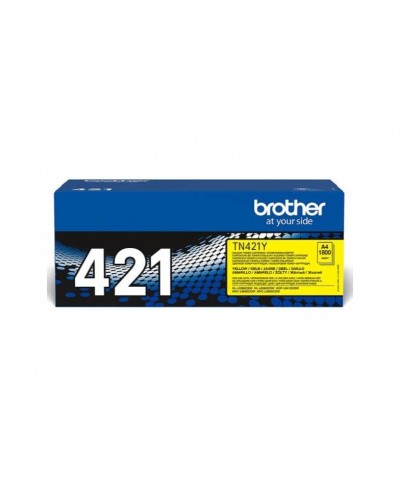 Consumibles brother toner amarillo tn421y