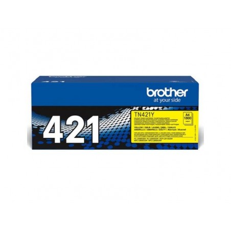 Consumibles brother toner amarillo tn421y