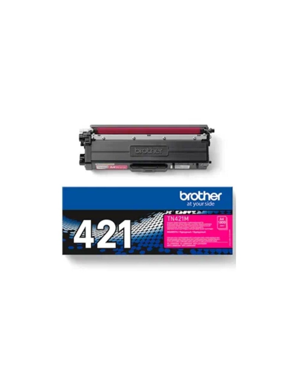 Consumibles brother toner magenta tn421m