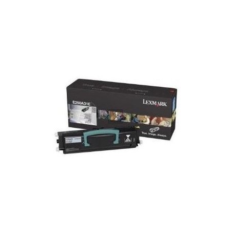 Consumibles lexmark toner negro e250d e250dn retornable