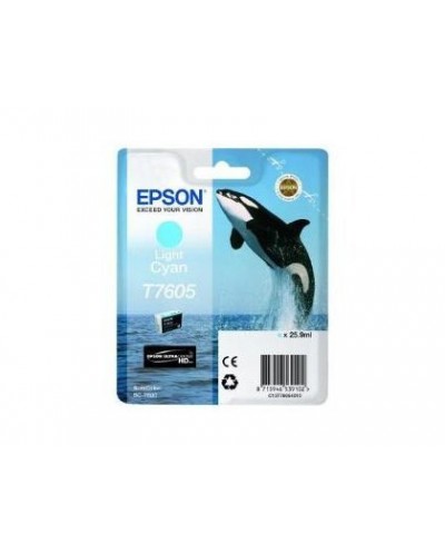 Consumibles epson cartucho cian claro sc p600