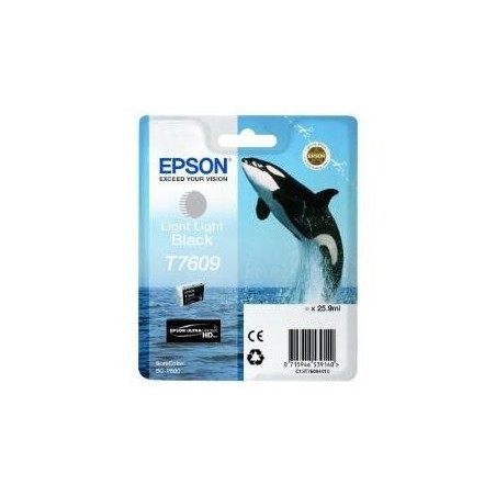 Consumibles epson cartucho gris claro sc p600