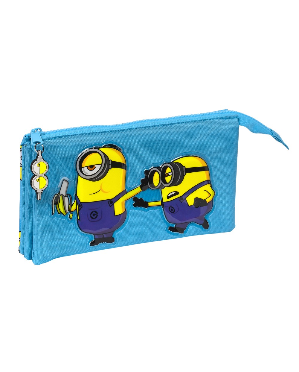 Bolso escolar safta portatodo minions minionstatic triple 220x30x120 mm