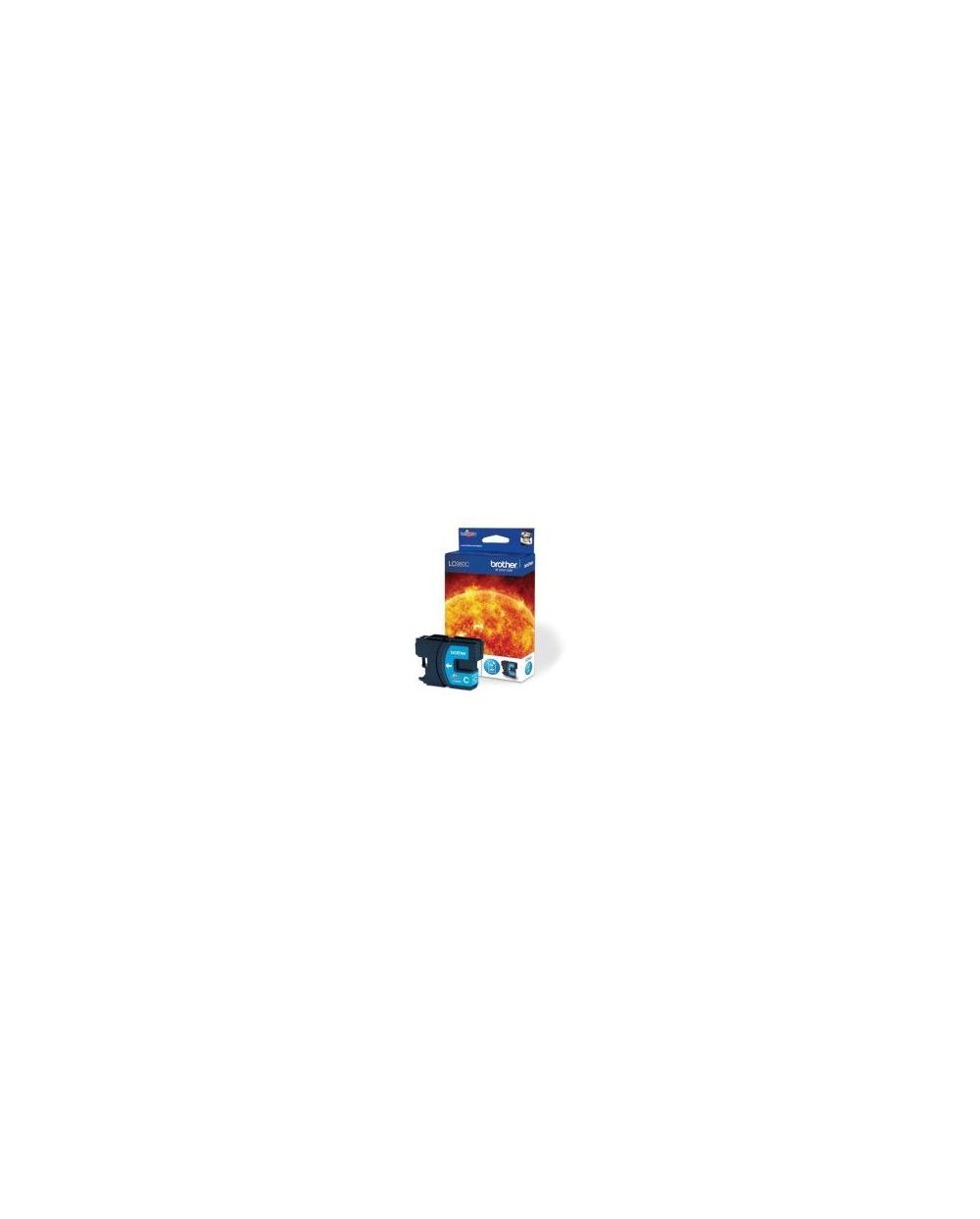 Inkjet brother tinta cian lc980c brother