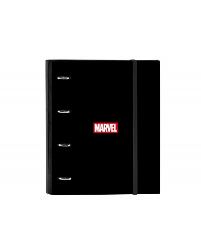 Carpeta con recambio safta din a4 tapa forrada 100 h 60 gr cuadro 5 mm marvel teen 270x35x320 mm