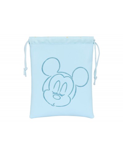 Saquito merienda escolar safta mickey mouse baby 200x250 mm