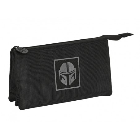 Bolso escolar safta portatodo the mandalorian teen triple 220x30x120 mm