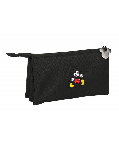 Bolso escolar safta portatodo mickey mouse premium triple 220x30x120 mm