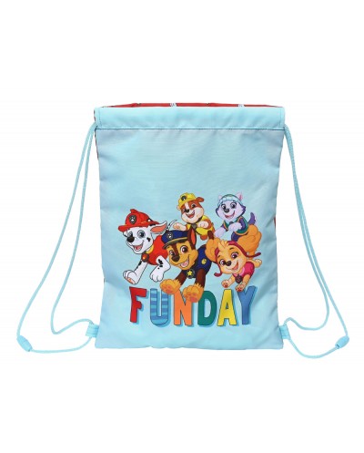 Saco plano safta junior paw patrol funday 340x260x10 mm