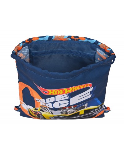 Saco plano safta junior hot wheels speed club 340x260x10 mm