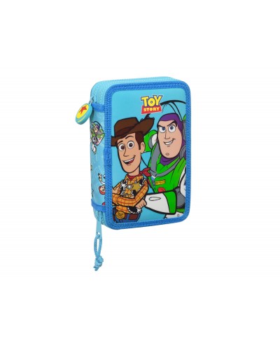 Plumier safta doble cremallera pequeno toy story ready to play 195x125x40 mm