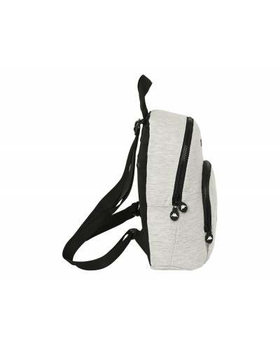 Mochila safta mini kappa grey knit 300x250x130 mm