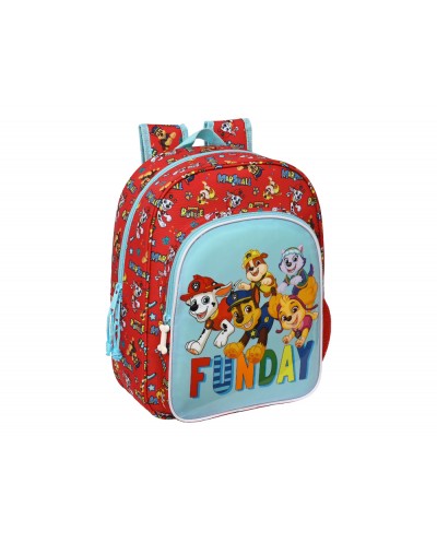 Mochila safta infantil adaptable a carro paw patrol funday 340x260x110 mm