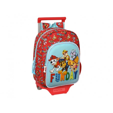 Mochila safta con carro paw patrol funday 340x260x110 mm