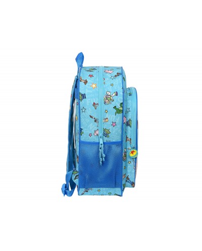 Mochila safta adaptable a carro toy story ready to play 420x330x140 mm