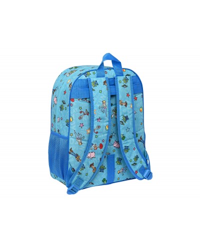 Mochila safta adaptable a carro toy story ready to play 420x330x140 mm