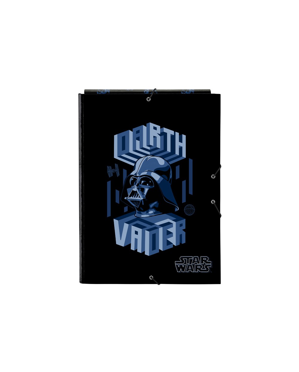 Carpeta safta gomas carton folio solapas star wars digital escape