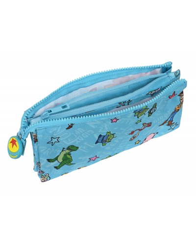 Bolso escolar portatodo safta triple cremallera toy story ready to play 120x220x30 mm