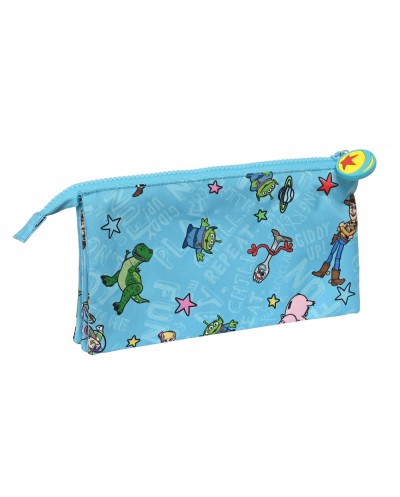 Bolso escolar portatodo safta triple cremallera toy story ready to play 120x220x30 mm