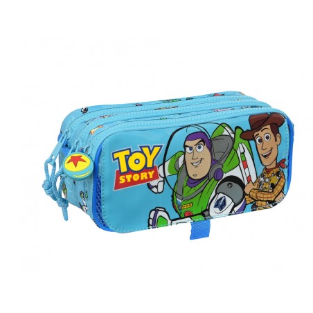 Bolso escolar portatodo safta triple cremallera toy story ready to play 100x215x80 mm