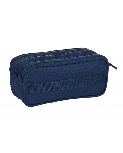 Bolso escolar portatodo safta triple cremallera kappa navy 100x215x80 mm