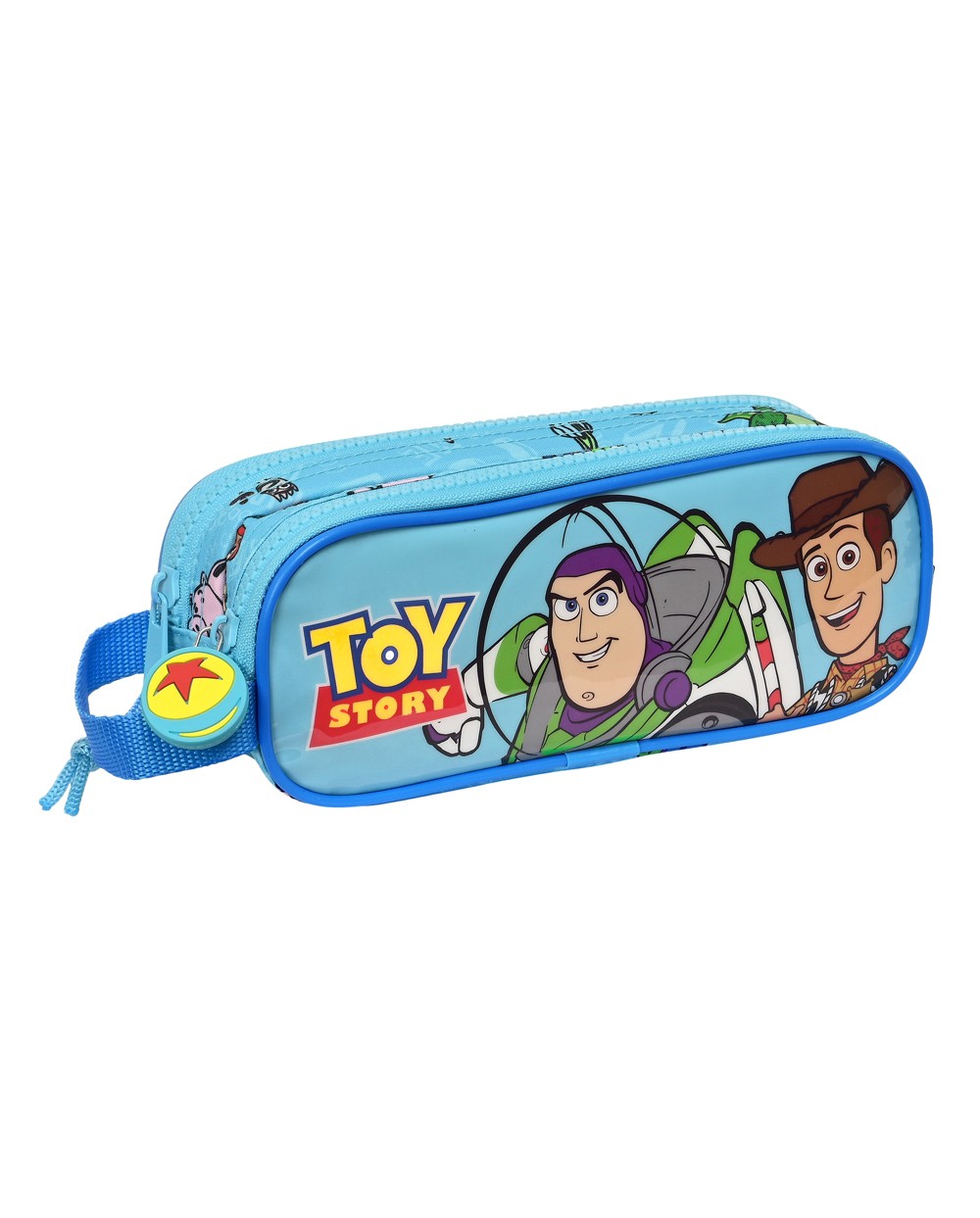 Bolso escolar portatodo safta doble cremallera toy story ready to play 80x210x60 mm