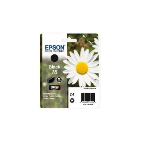 Consumibles epson tinta negra 18 claria home bl