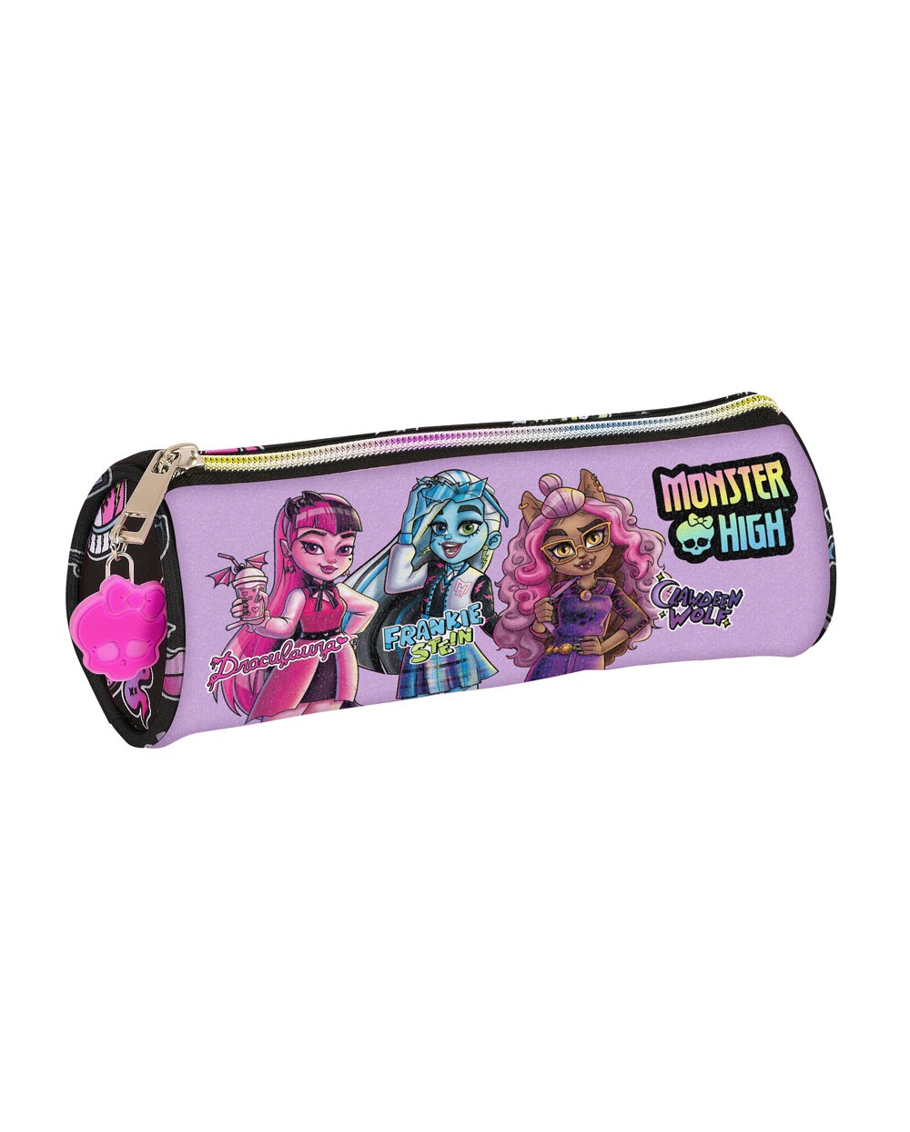 Bolso escolar portatodo safta redondo monster high creep 70x200x70 mm