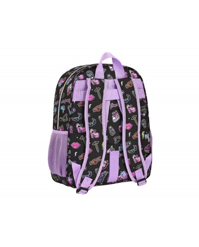 Mochila safta junior adaptable a carro monster high creep 380x320x120 mm