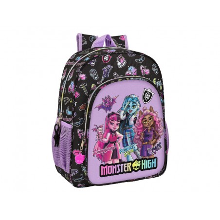 Mochila safta junior adaptable a carro monster high creep 380x320x120 mm