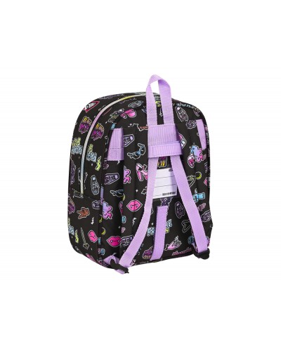 Mochila safta guarderia adaptable a carro monster high creep 270x220x100 mm