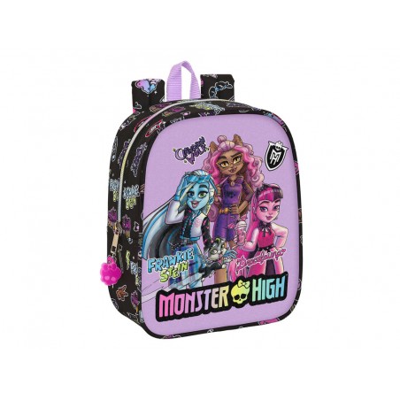 Mochila safta guarderia adaptable a carro monster high creep 270x220x100 mm