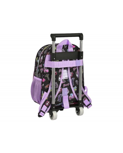 Mochila con carro safta monster high creep 340x280x100 mm
