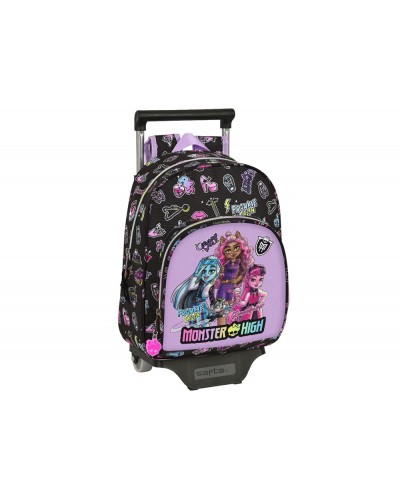 Mochila con carro safta monster high creep 340x280x100 mm