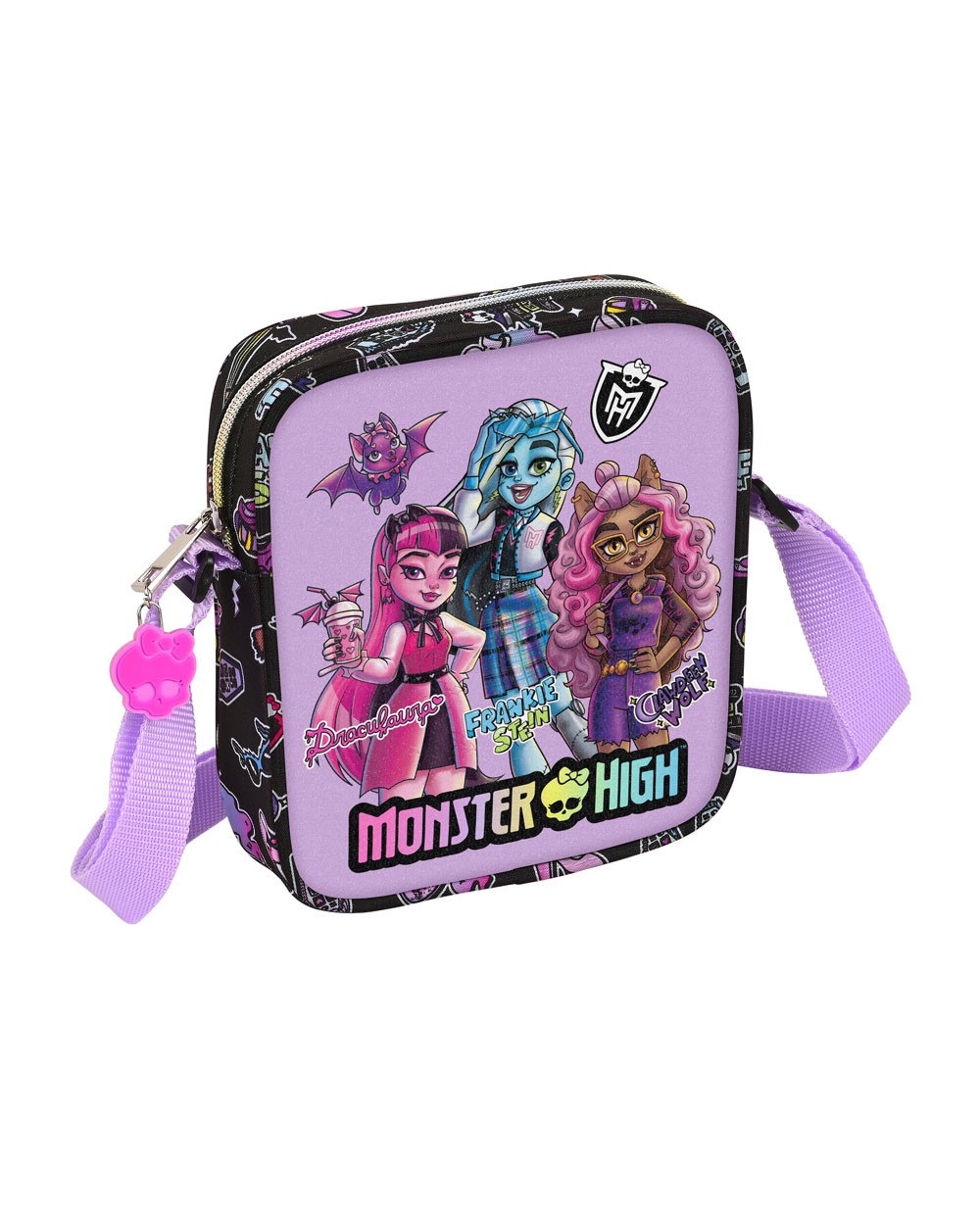 Bolsito bandolera safta monster high creep 180x160x40 mm