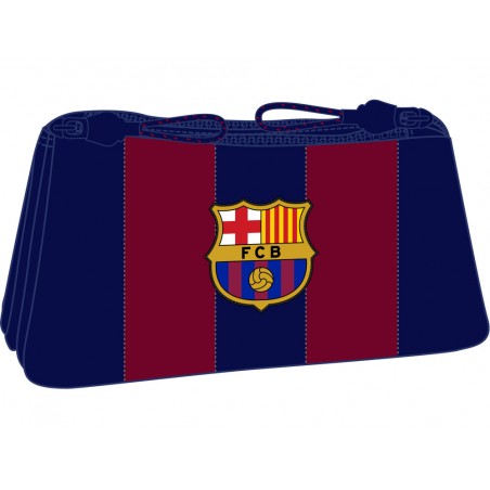 Neceser safta pequeno doble fc barcelona 1 equipacion 23 24 100x220x80 mm