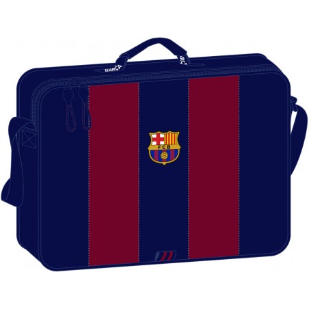 Cartera escolar safta extraescolares fc barcelona 1 equipacion 23 24 280x380x60 mm