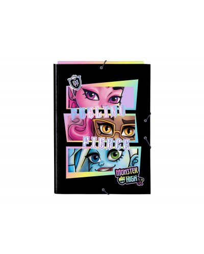 Carpeta gomas solapas safta folio monster high creep