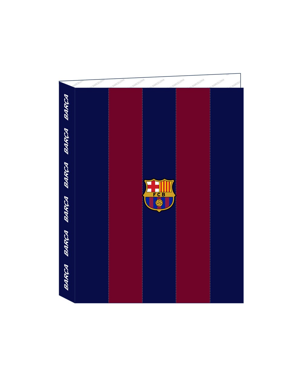 Carpeta 4 anillas mixtas safta folio fc barcelona 1 equipacion 23 24