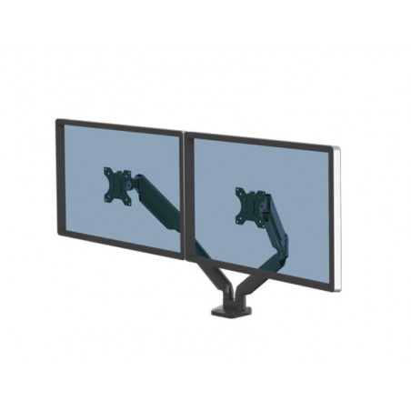 Accesorios monitores fellowes brazo doble para monitor platinum