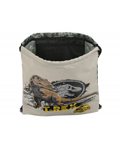 Saco plano safta jurassic world warning 10x350x400 mm